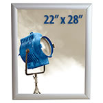 22“x 28”Great Buy™背光翻转边缘框架灯箱，带图形