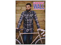 2' x 3' Groovy Wall™完美边缘悬挂织物框架系统