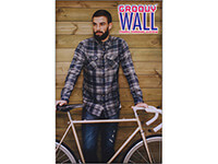 4' x 6' Groovy Wall™完美边缘悬挂织物框架系统